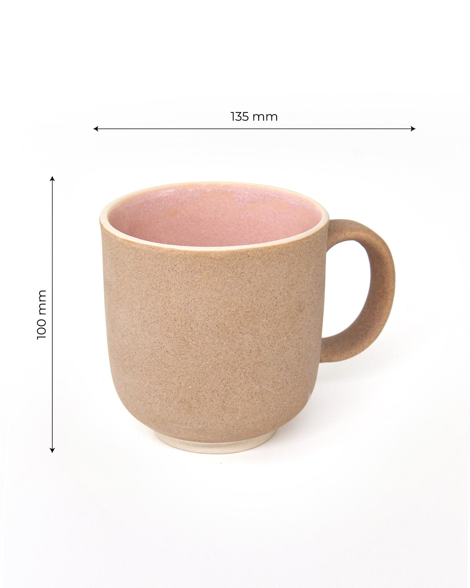 LIGHT TAUPE / Single pc * 450ml || Elemental Shades Mug