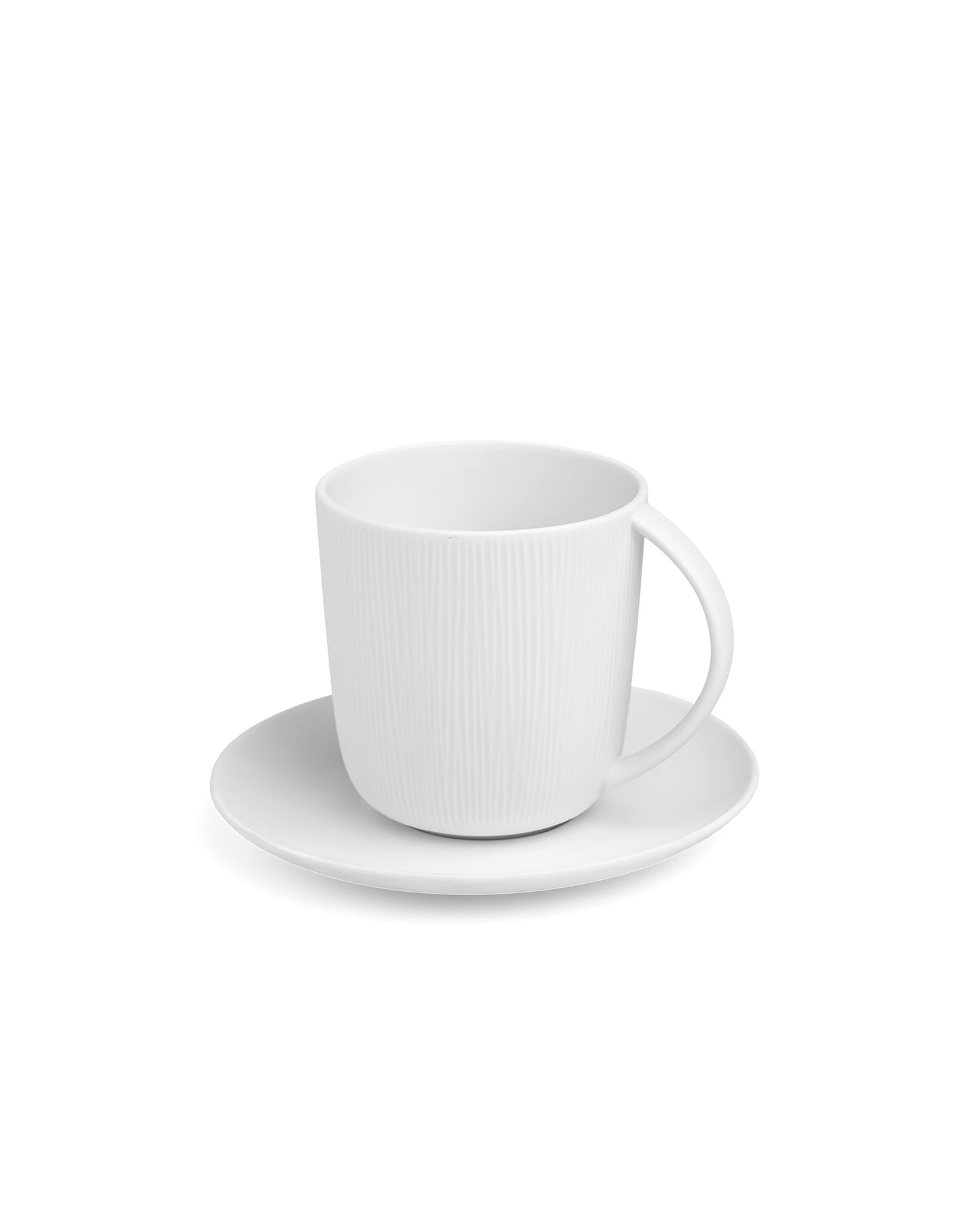 Cloud || Vogue - Conical Cup &amp; Saucer Set of 4