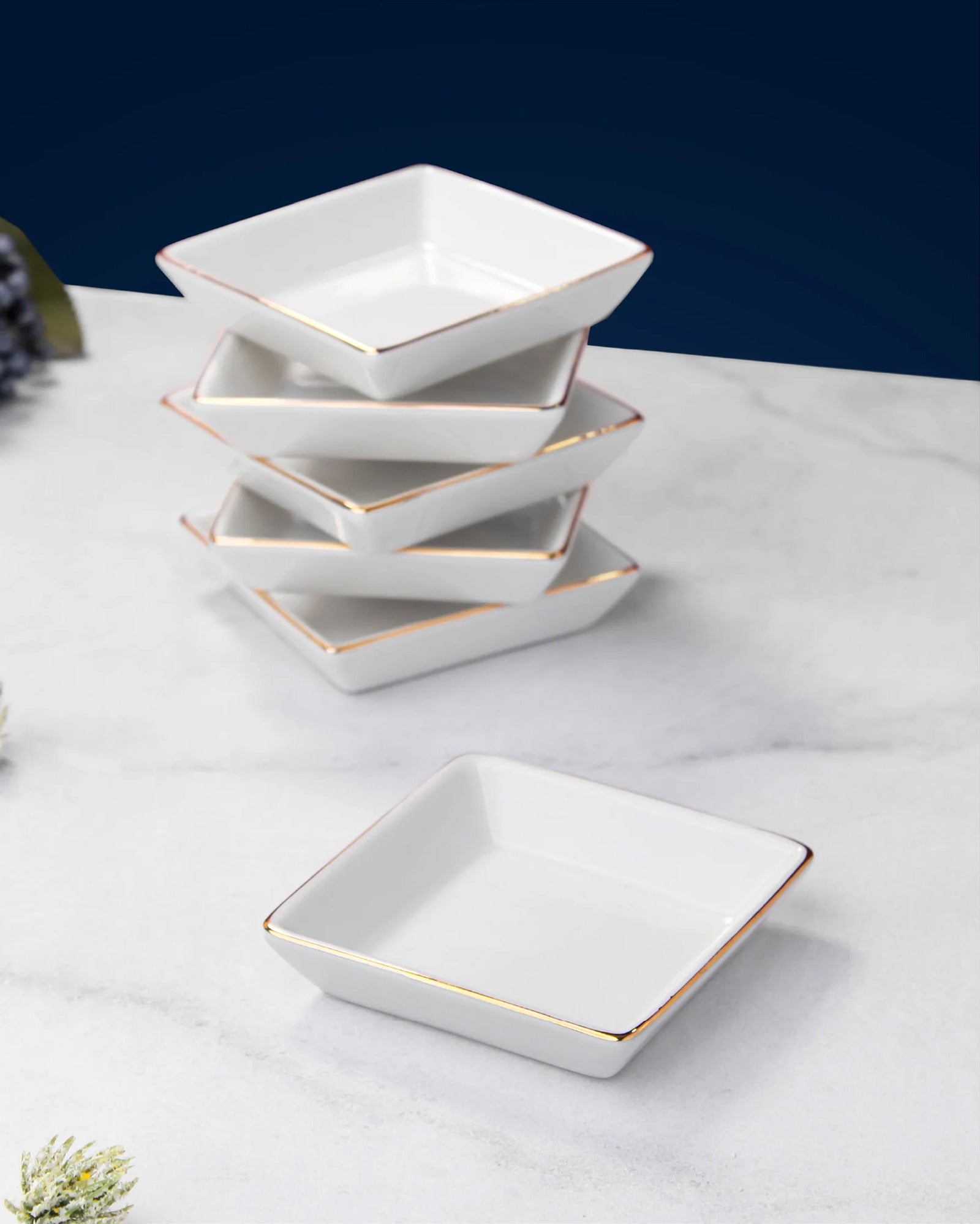 Pristine - Square Dish - Set of 6