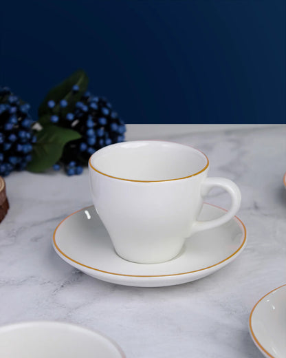 Pristine - Cup &amp; Saucer - Charming Ivory 15CL