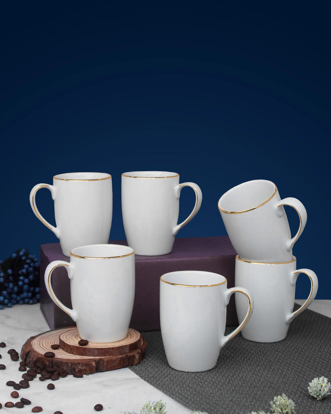 Pristine - Set of 6 Mugs