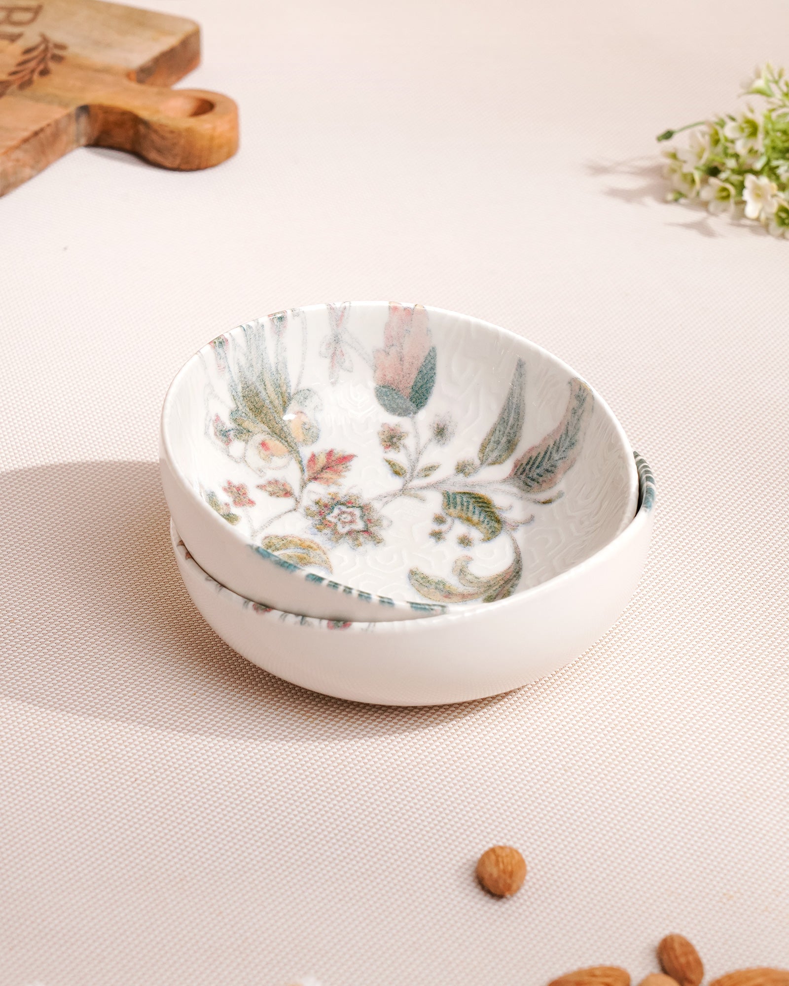 Jacobean / Set of 2 || Pixel Collection Coupe Bowl_14cm