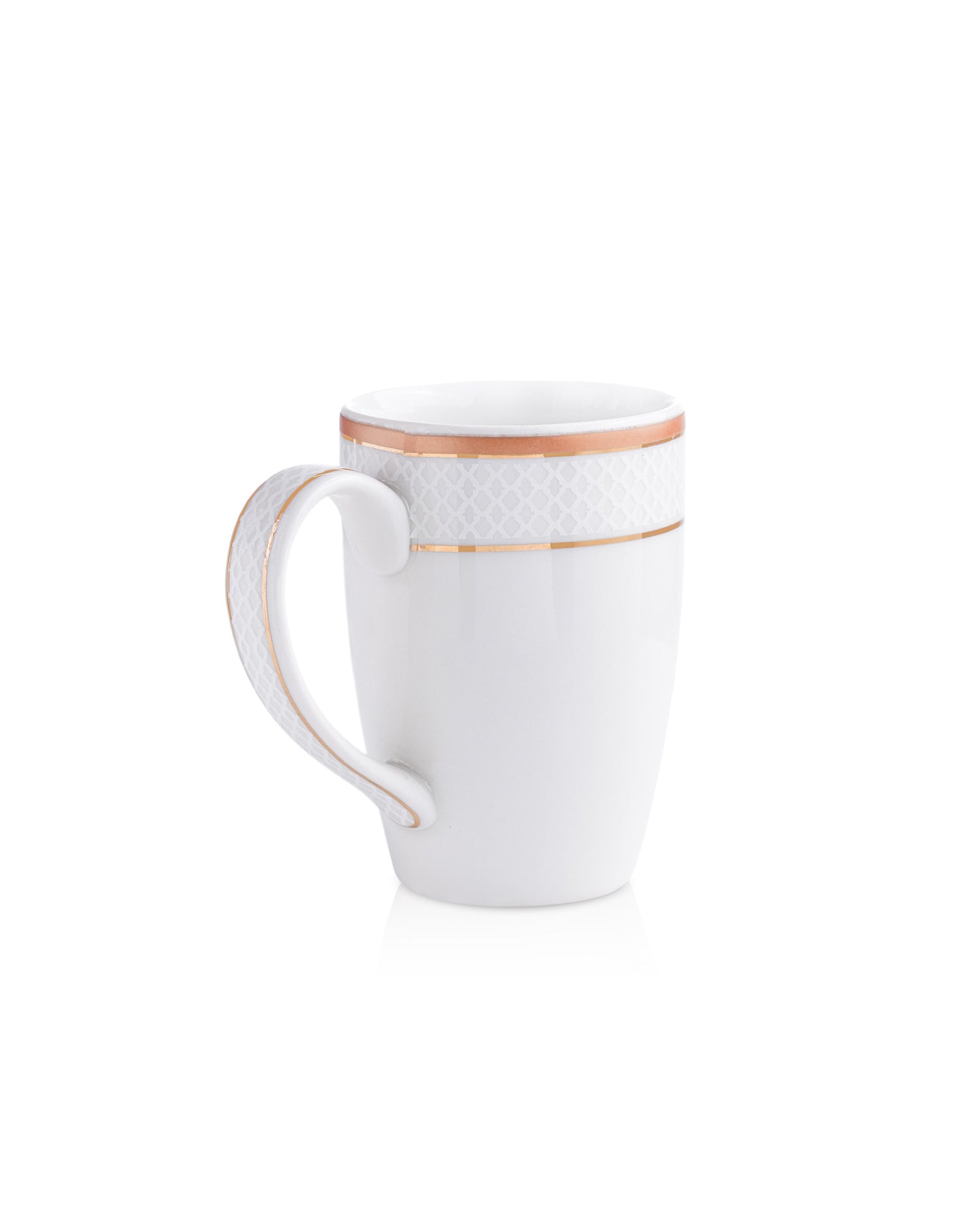  Ivory / Copper / Single pc * 230ml || Stellar Collection || Mug _Ogee