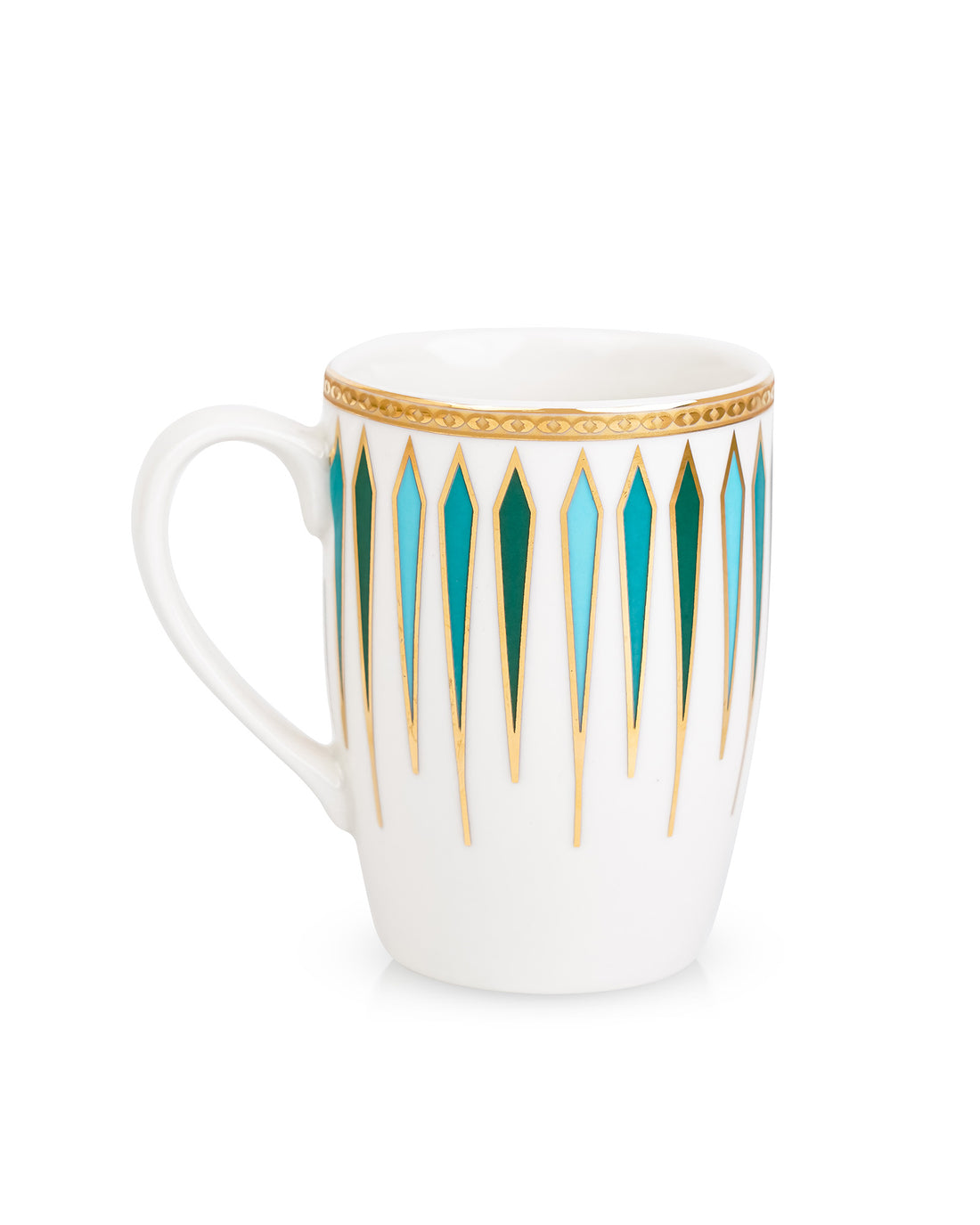 Ocean Breeze || Diamond Dash Mug Set of 2 _ Elevate Every Sip with Timeless Elegance