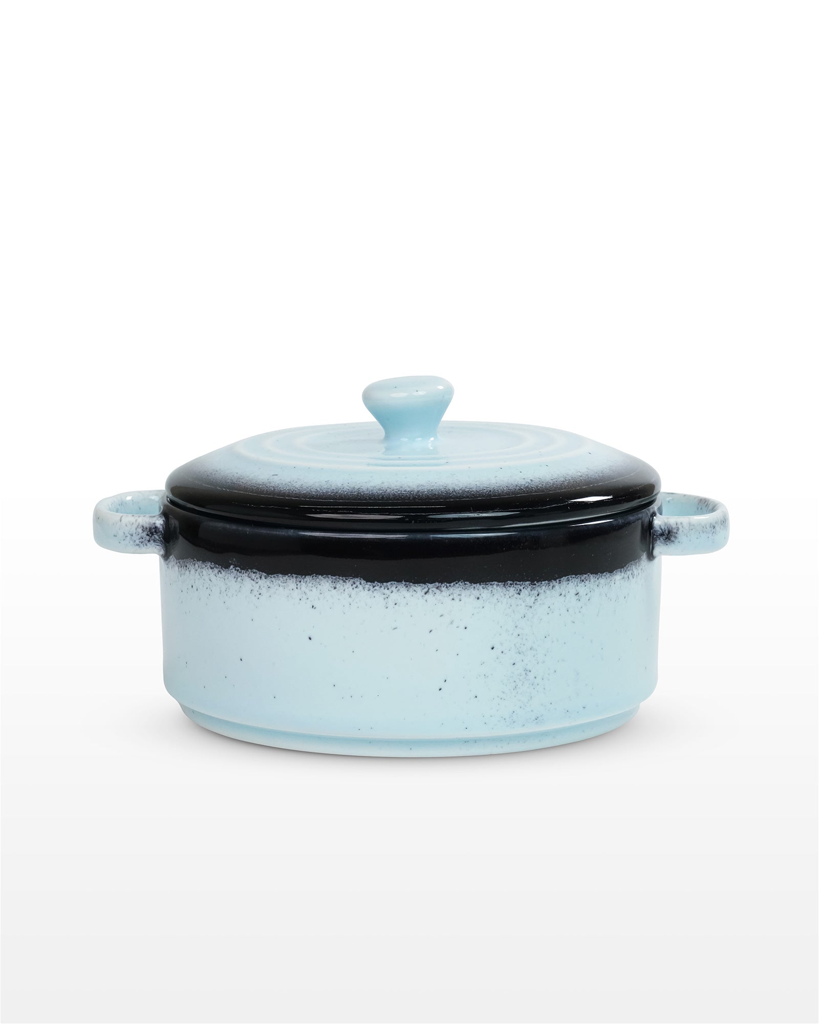 Ice Blue / Round - 12cm || Prisma Round Casserole