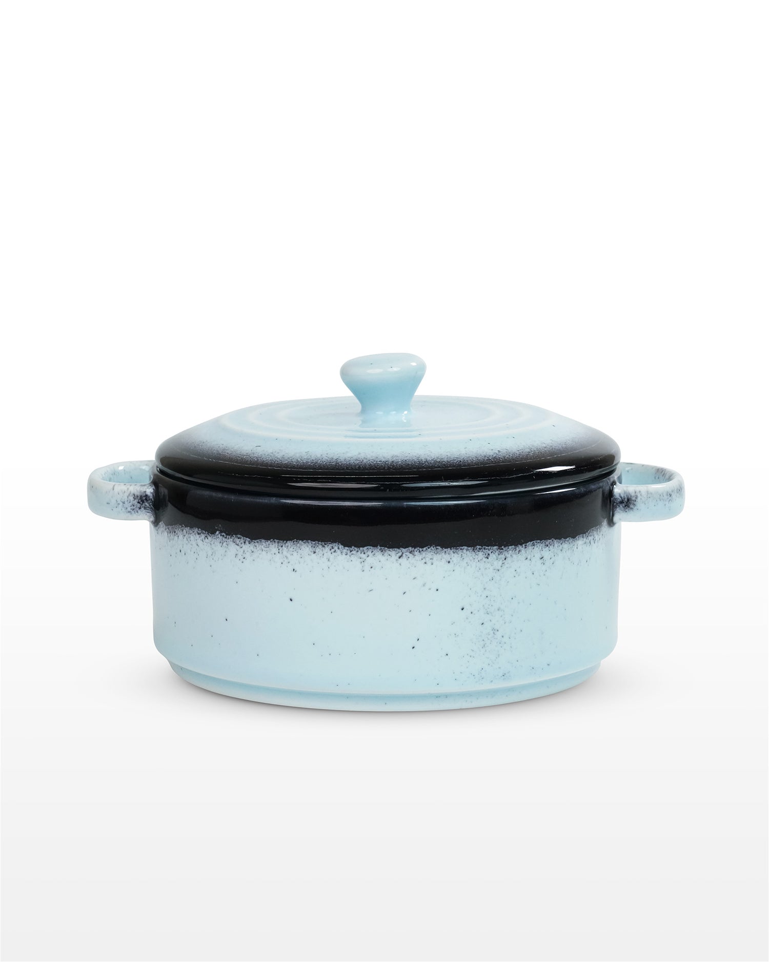 Ice Blue / Round - 14cm || Prisma Round Casserole