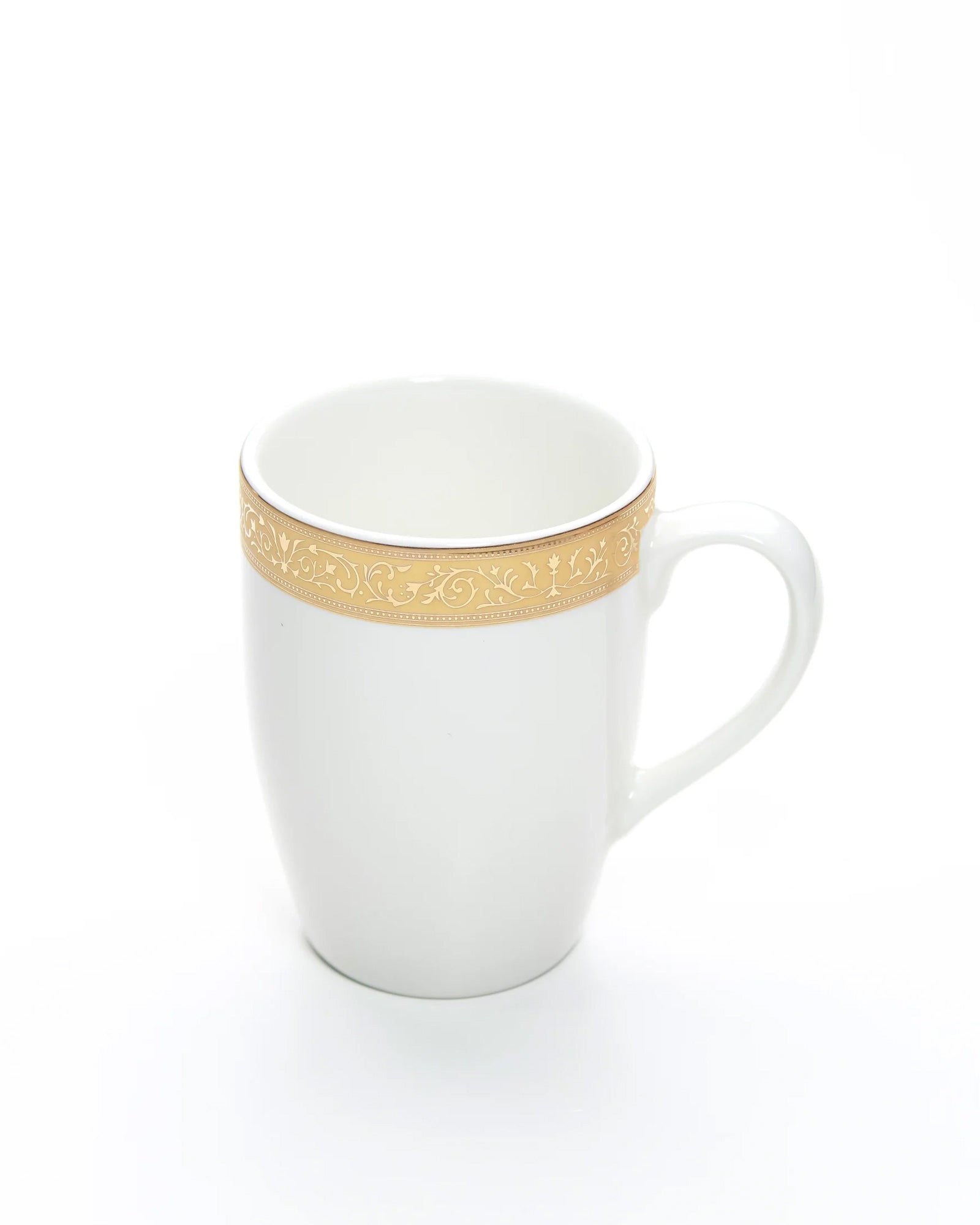 IVORY / Single pc * 230ml || Scarlet: Premium Porcelain Mugs in Pastel Colors