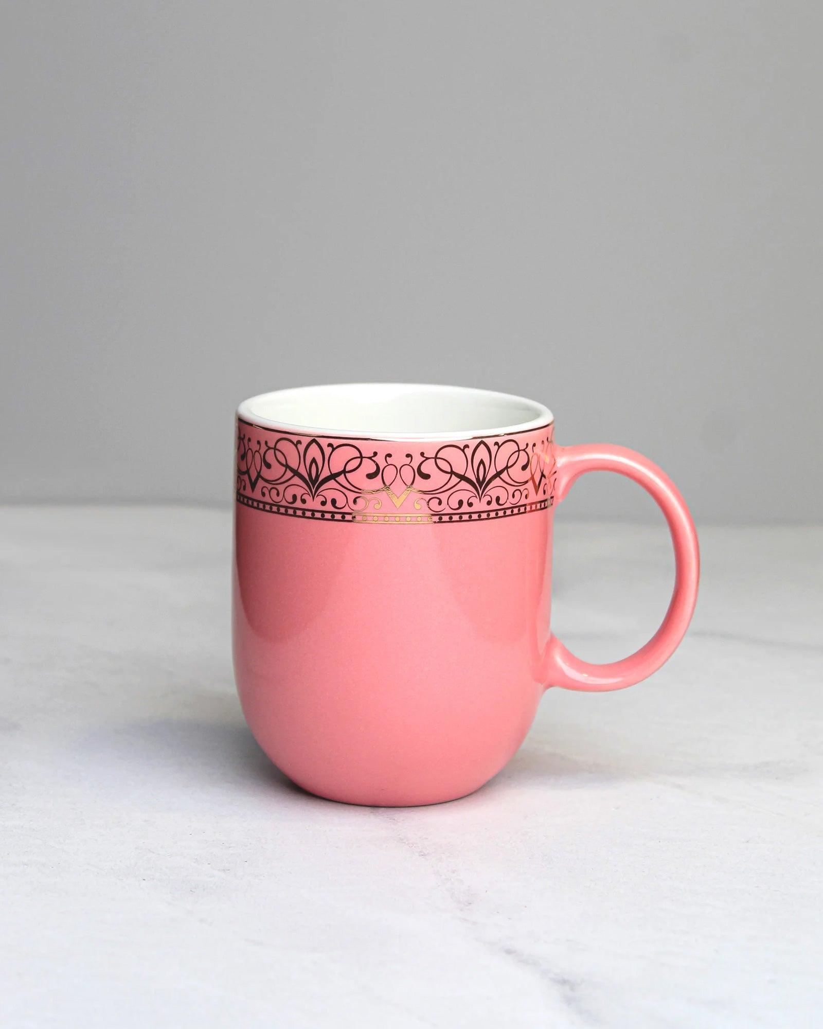 BLOOMING DALHIA / Single pc * 200ml || Dazzle Heritage Superior Mug | Stylish Colors