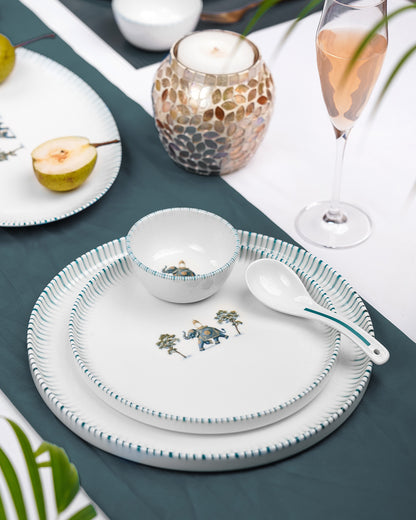 20 Pcs || Pixel Collection Dinnerware - Savannah