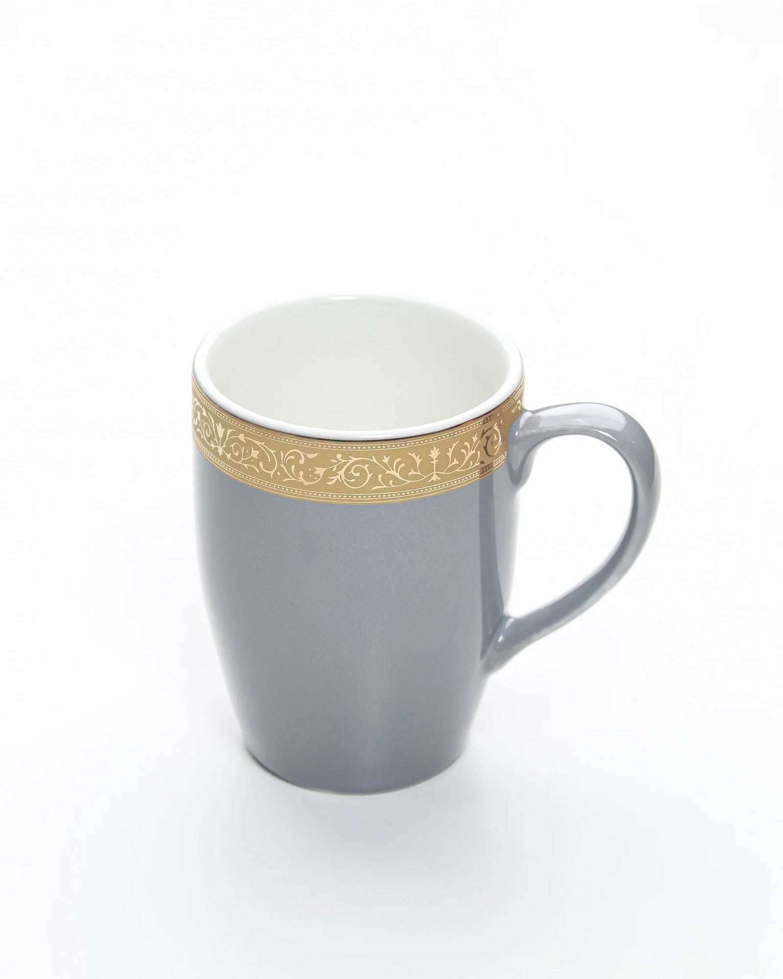 SILVER GREY / Single pc * 230ml * 230ml || Scarlet: Premium Porcelain Mugs in Pastel Colors