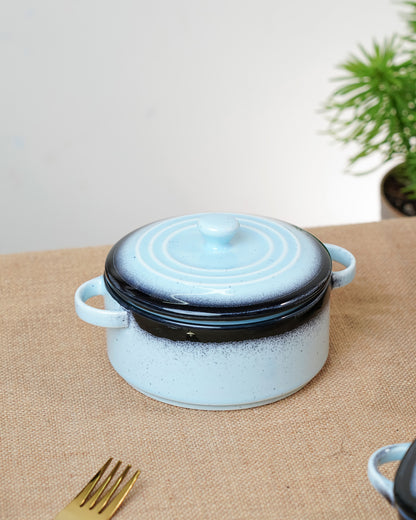 Ice Blue / Round - 12cm || Prisma Round Casserole