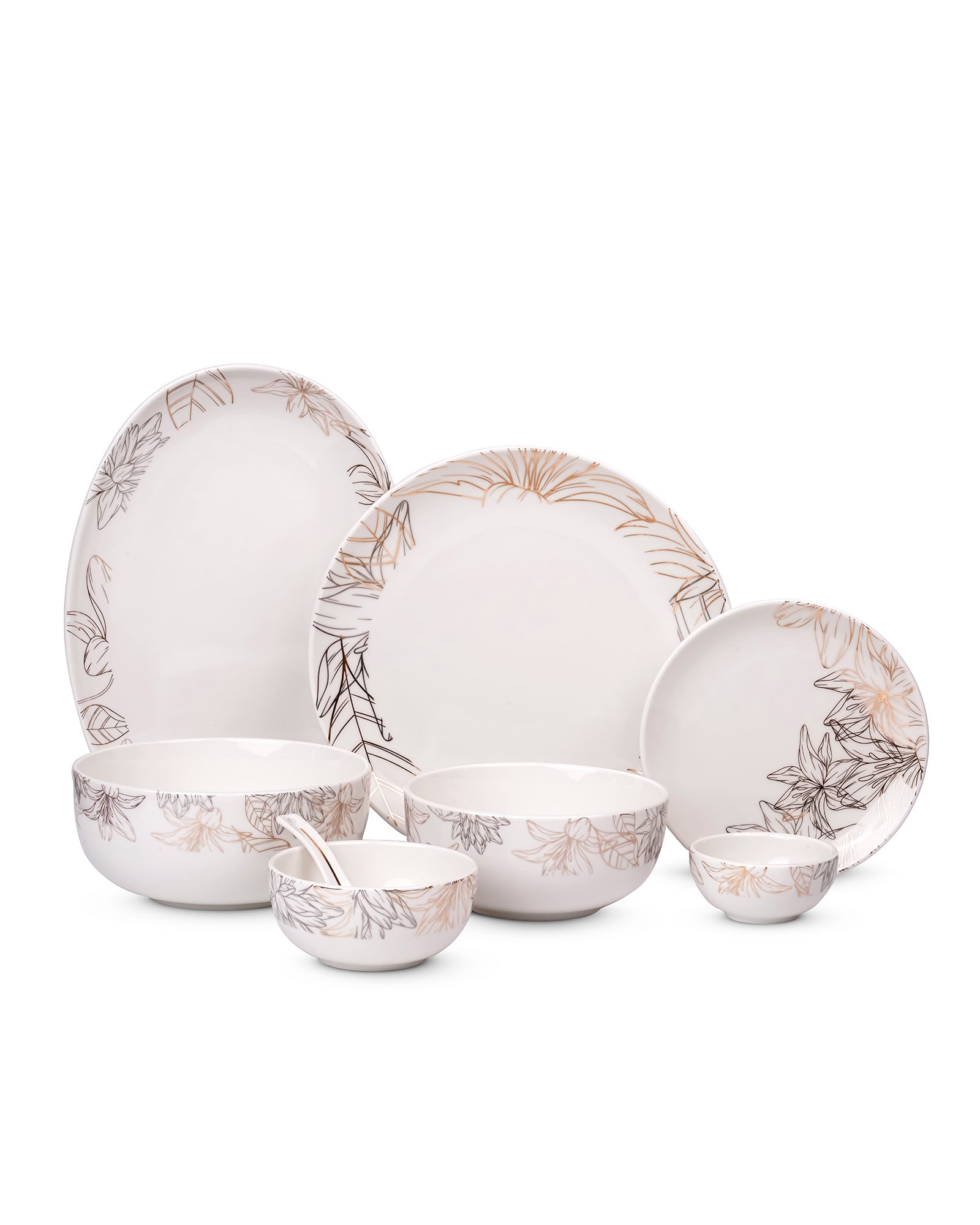 Fiori Dinnerware_33Pcs Dinner Set