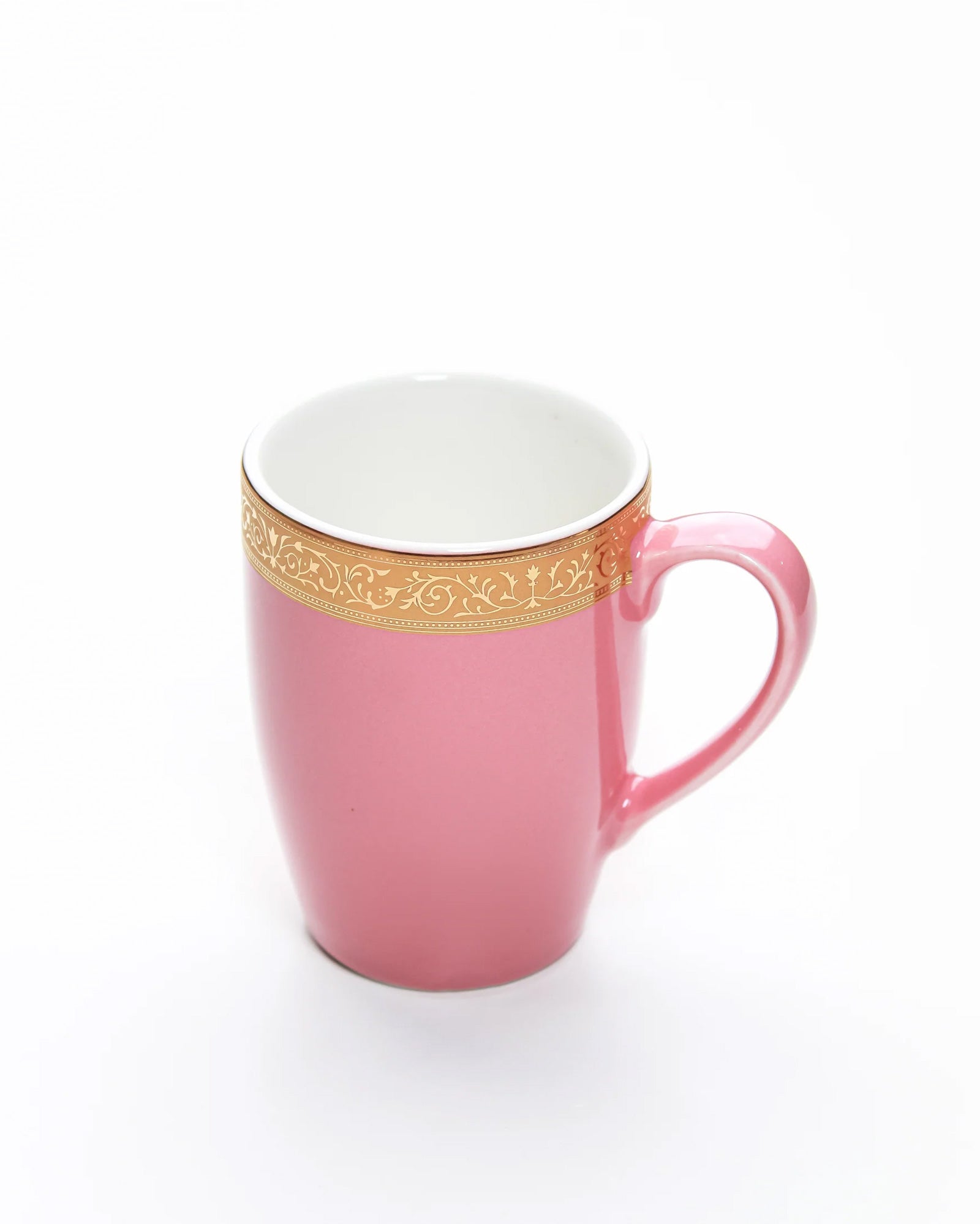 BLOOMING DALHIA / Single pc * 230ml || Scarlet: Premium Porcelain Mugs in Pastel Colors