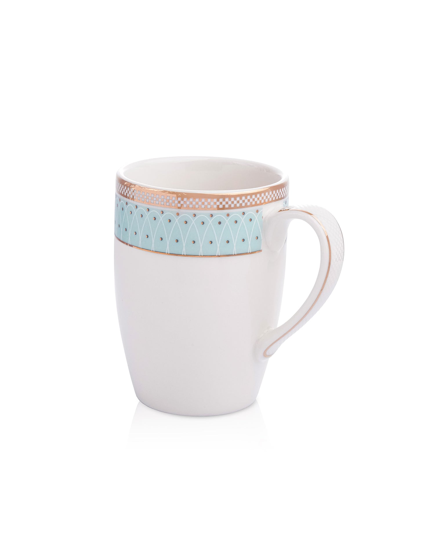 Ivory / Aqua / Single pc  * 230ml || Stellar Collection || Mug _ Synergy