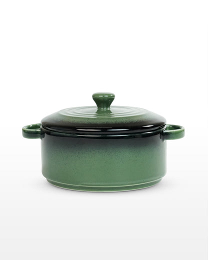 Olive Green / Round - 10cm || Prisma Round Casserole