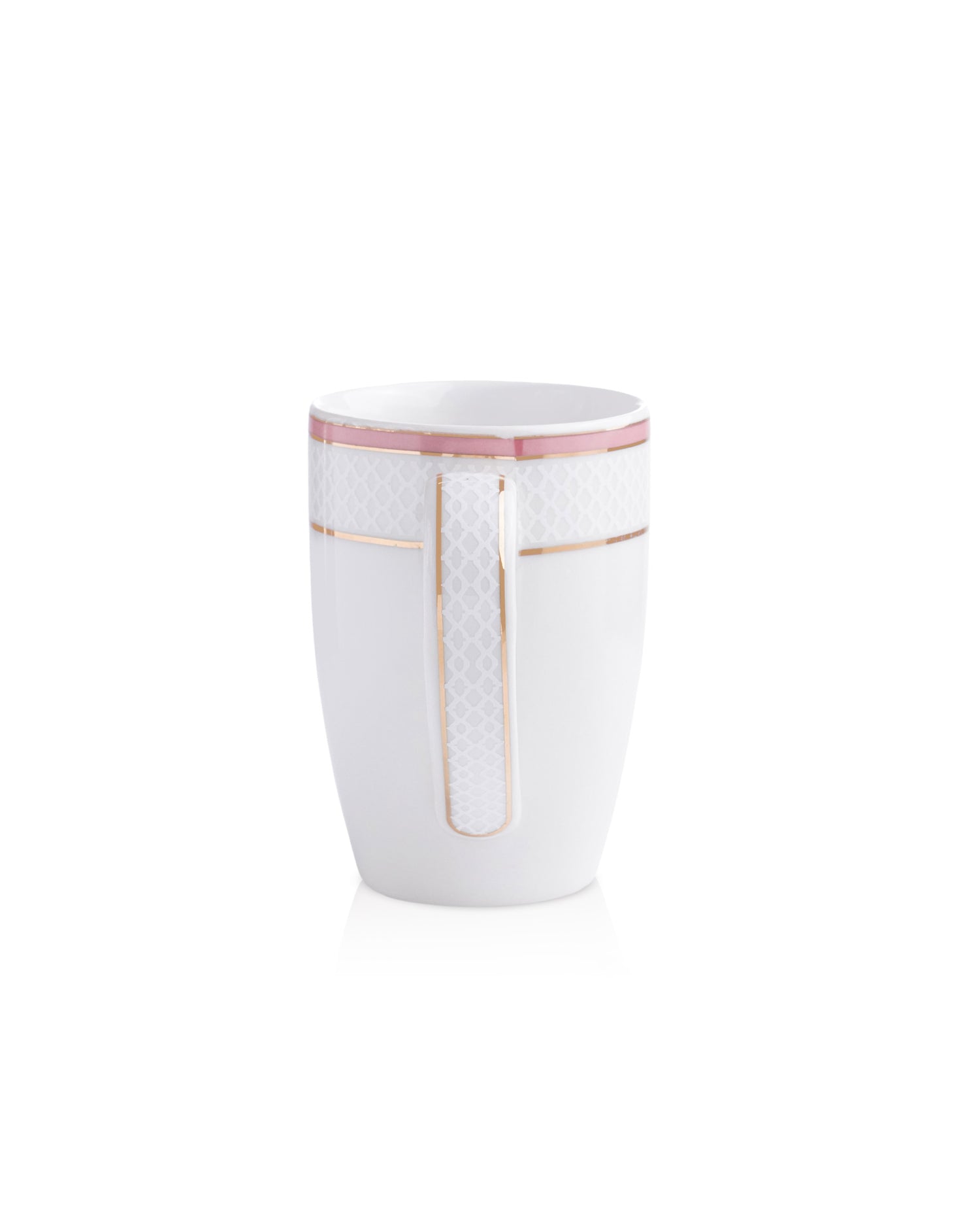  Ivory / Pink / Set of 2 * 300ml || Stellar Collection || Mug _Ogee