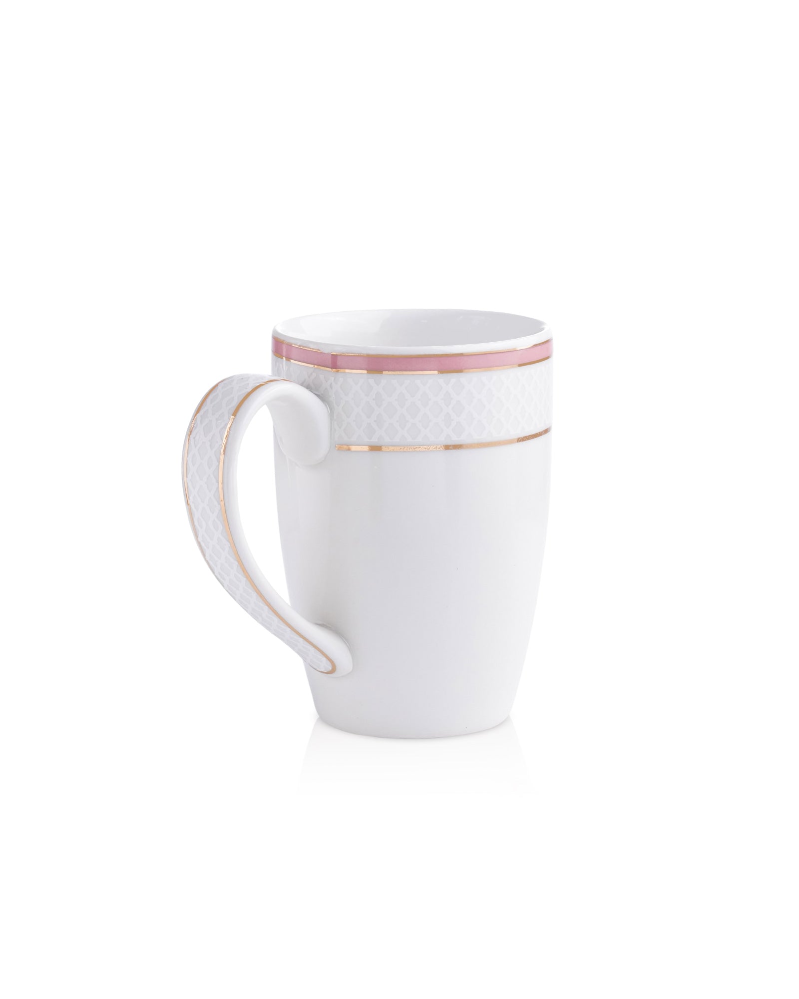 Ivory / Pink / Set of 2 * 230ml || Stellar Collection || Mug _Ogee