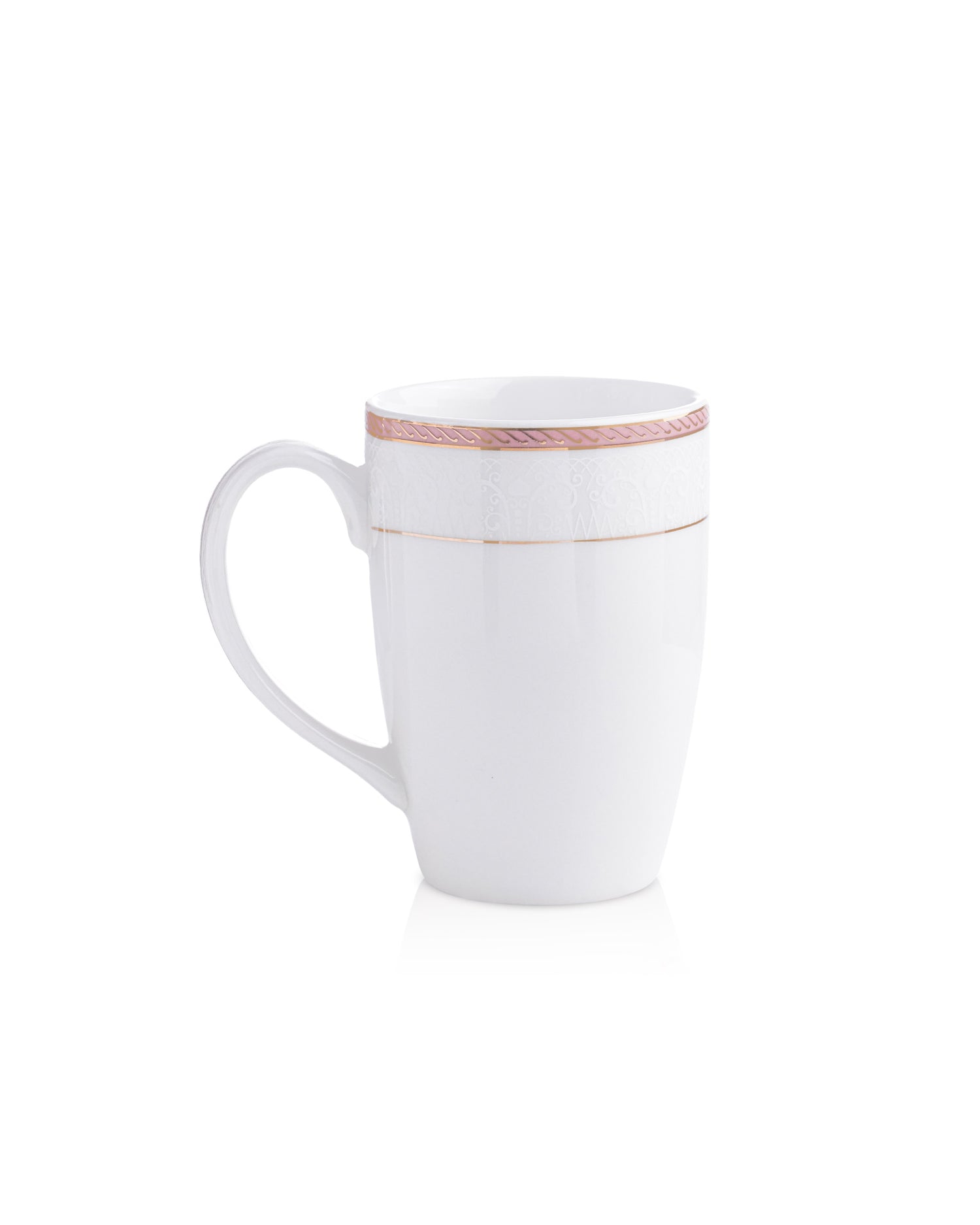 Ivory / Pink / Single pc * 230ml || Stellar Collection || Mug _ Scallop