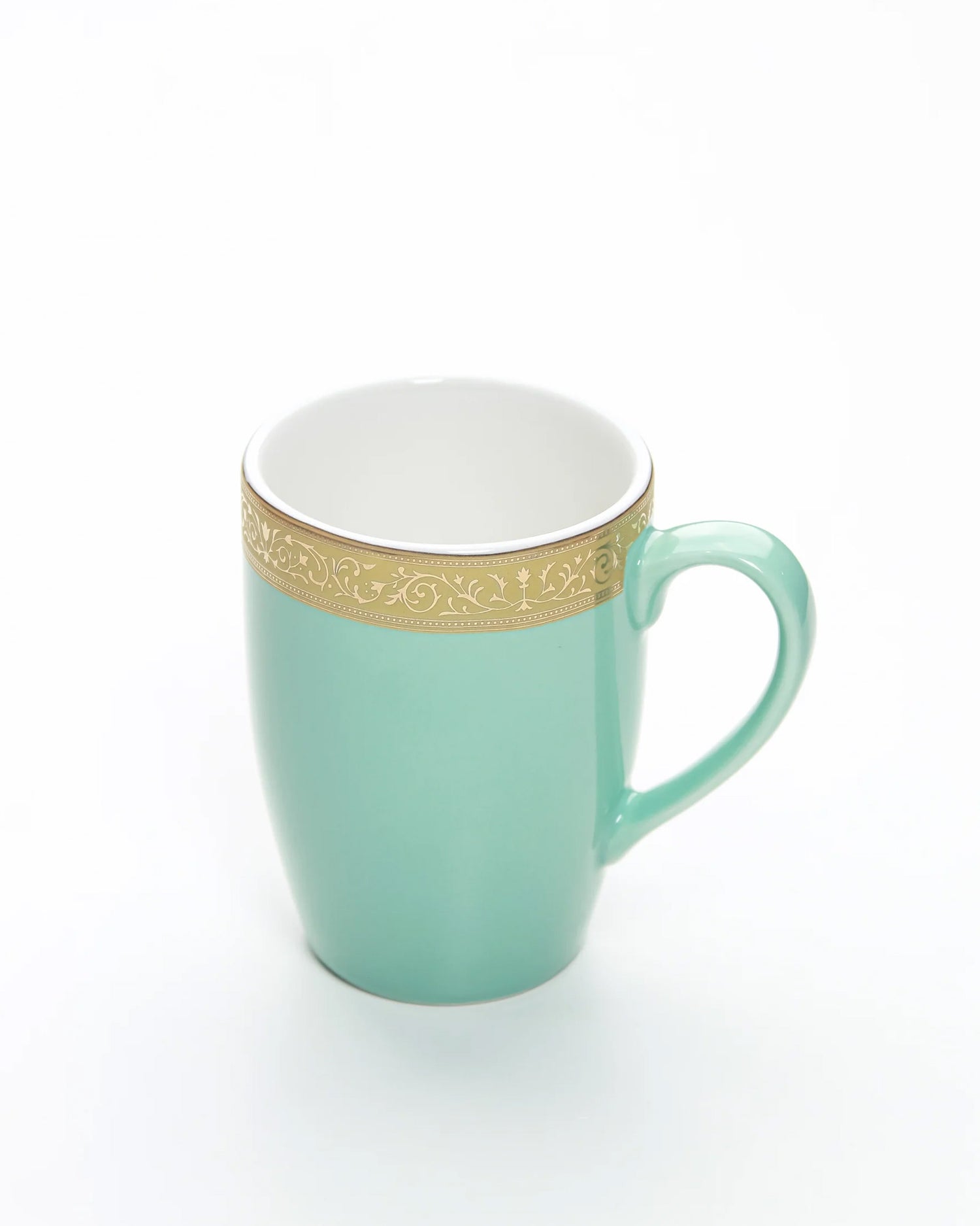 OPAL BLUE / Set of 6 * 230ml || Scarlet: Premium Porcelain Mugs in Pastel Colors