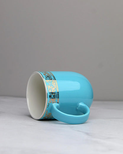 ASPIRING BLUE / Single pc * 200ml || Dazzle Heritage Superior Mug | Stylish Colors
