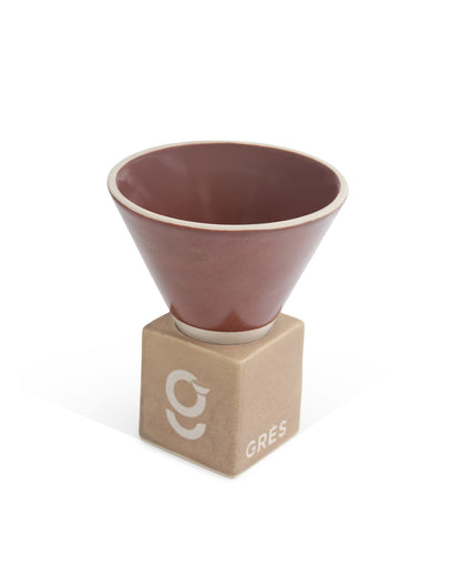 CHOCOLATE BROWN || Elemental Shades Cone Mug