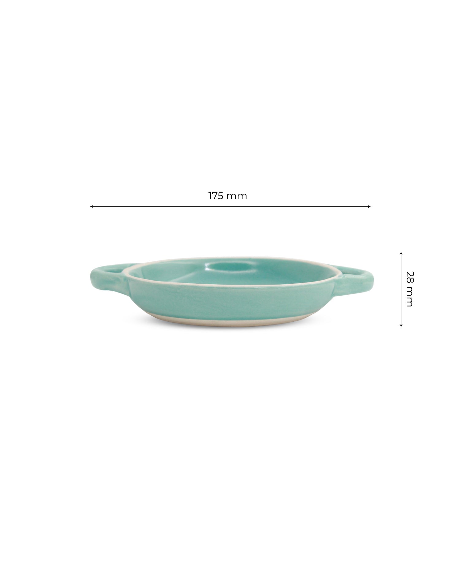 DARK CYAN / SMALL || Scoria Pattern Dish