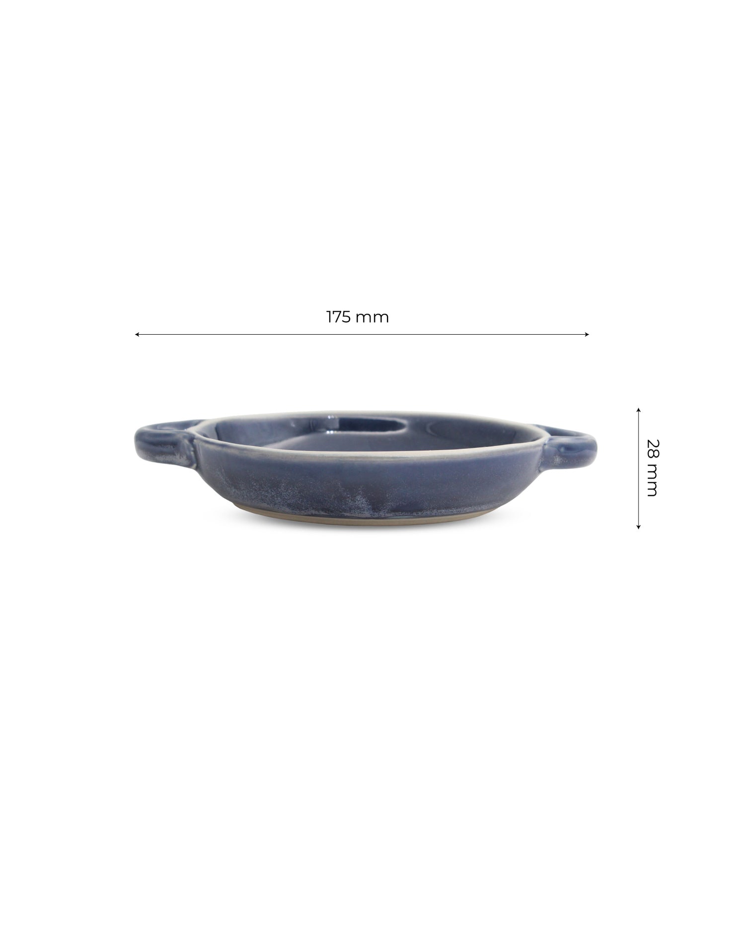 MEDIUM TEAL / SMALL || Scoria Pattern Dish