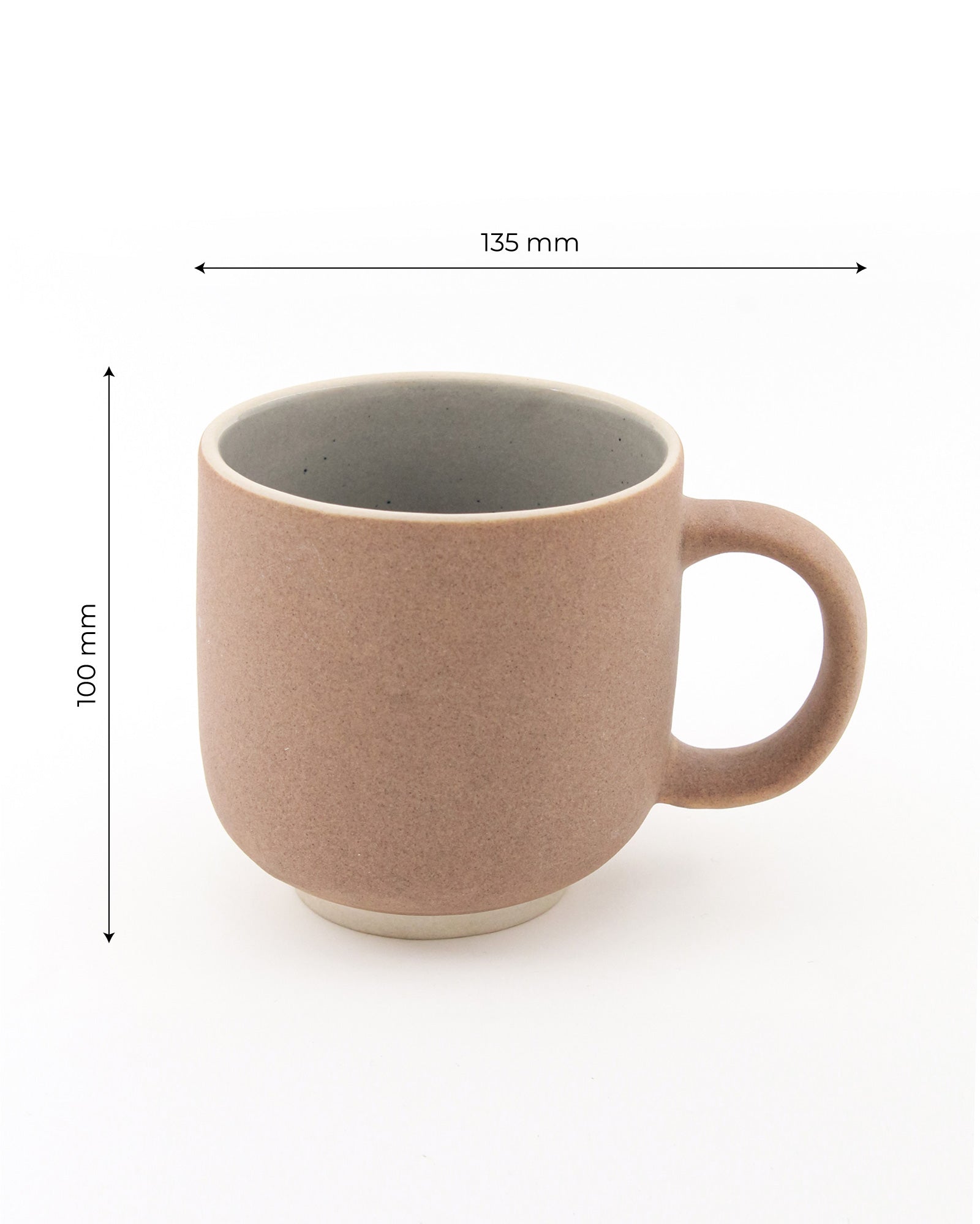 ASH GREY / Single pc * 450ml || Elemental Shades Mug