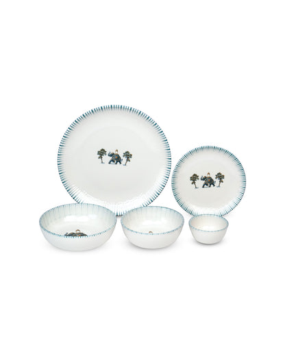 20 Pcs || Pixel Collection Dinnerware - Savannah