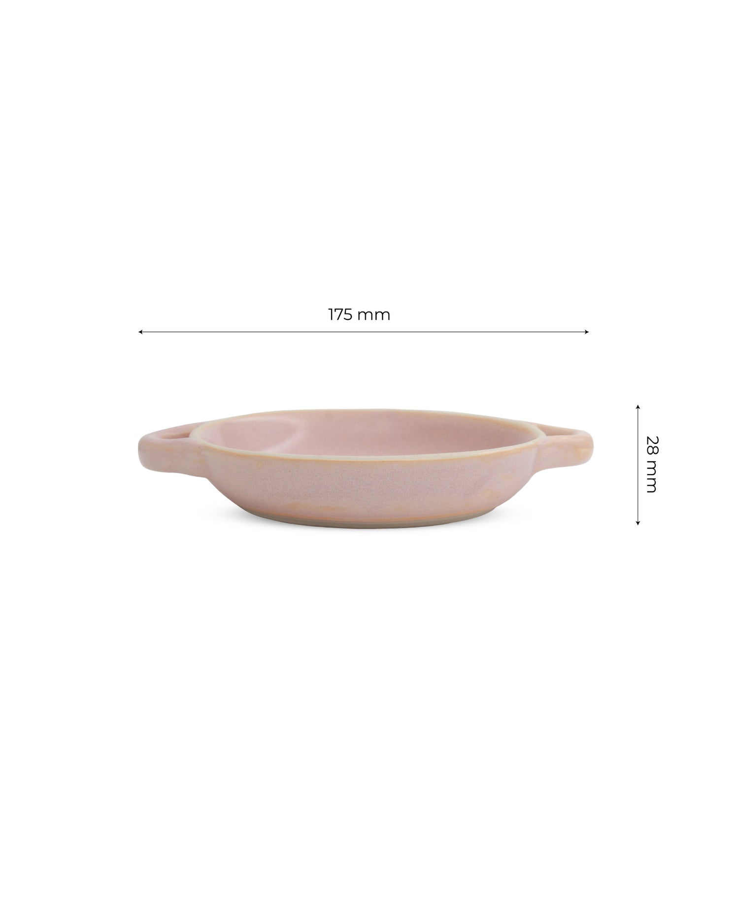 LIGHT TAUPE / SMALL || Scoria Pattern Dish