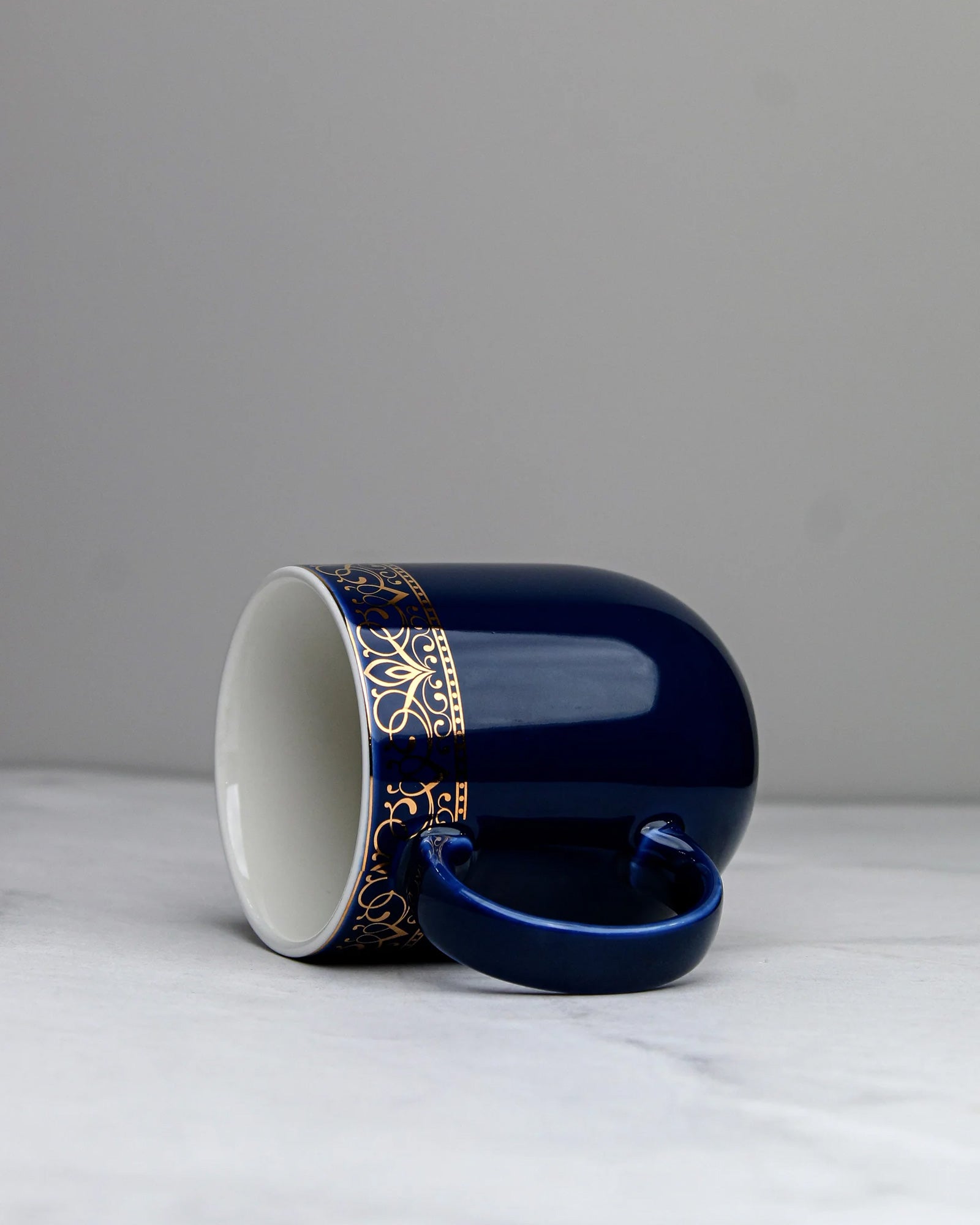 PRUSSIAN BLUE / Single pc * 300ml || Dazzle Heritage Superior Mug | Stylish Colors