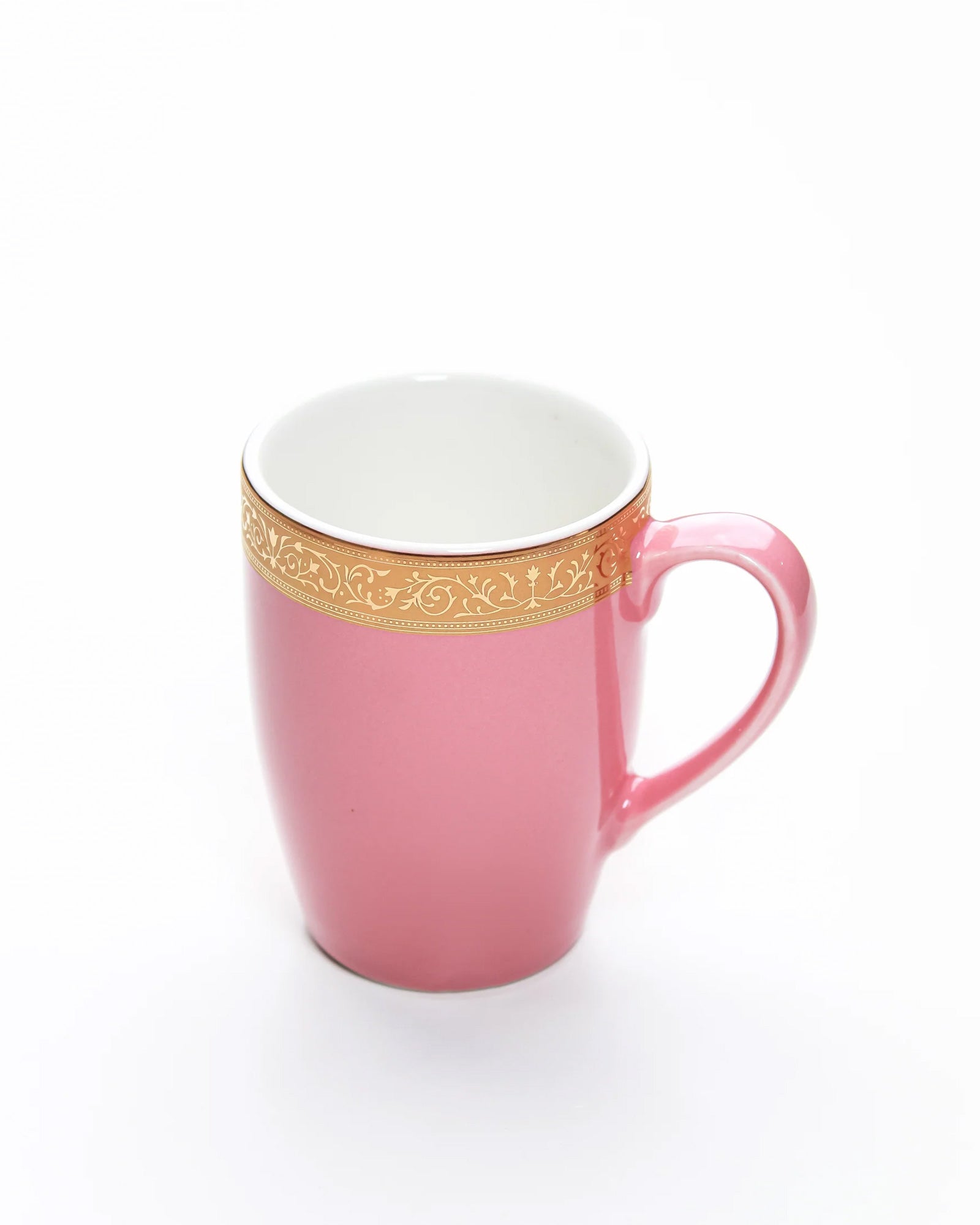 BLOOMING DALHIA / Set of 2 * 230ml || Scarlet: Premium Porcelain Mugs in Pastel Colors