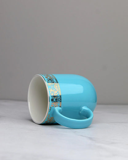 ASPIRING BLUE / Single pc * 300ml || Dazzle Heritage Superior Mug | Stylish Colors