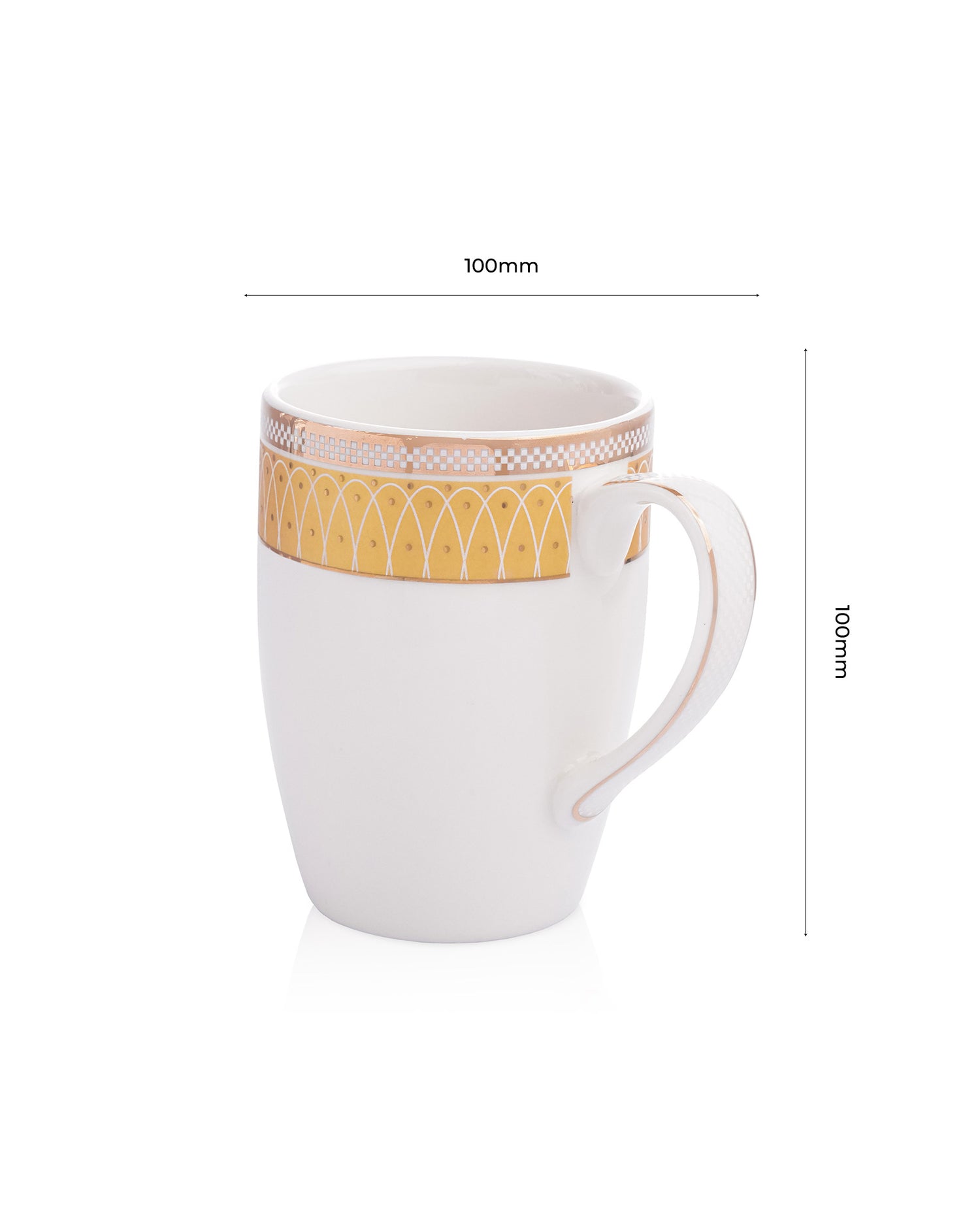 Ivory / Mustard / Single pc * 230ml || Stellar Collection || Mug _ Synergy