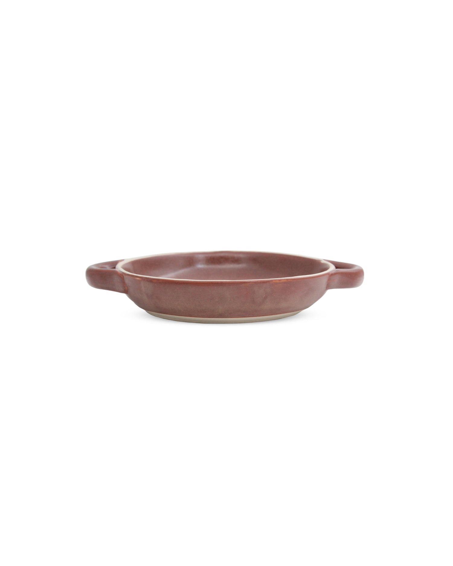 CHOCOLATE BROWN / SMALL || Scoria Pattern Dish