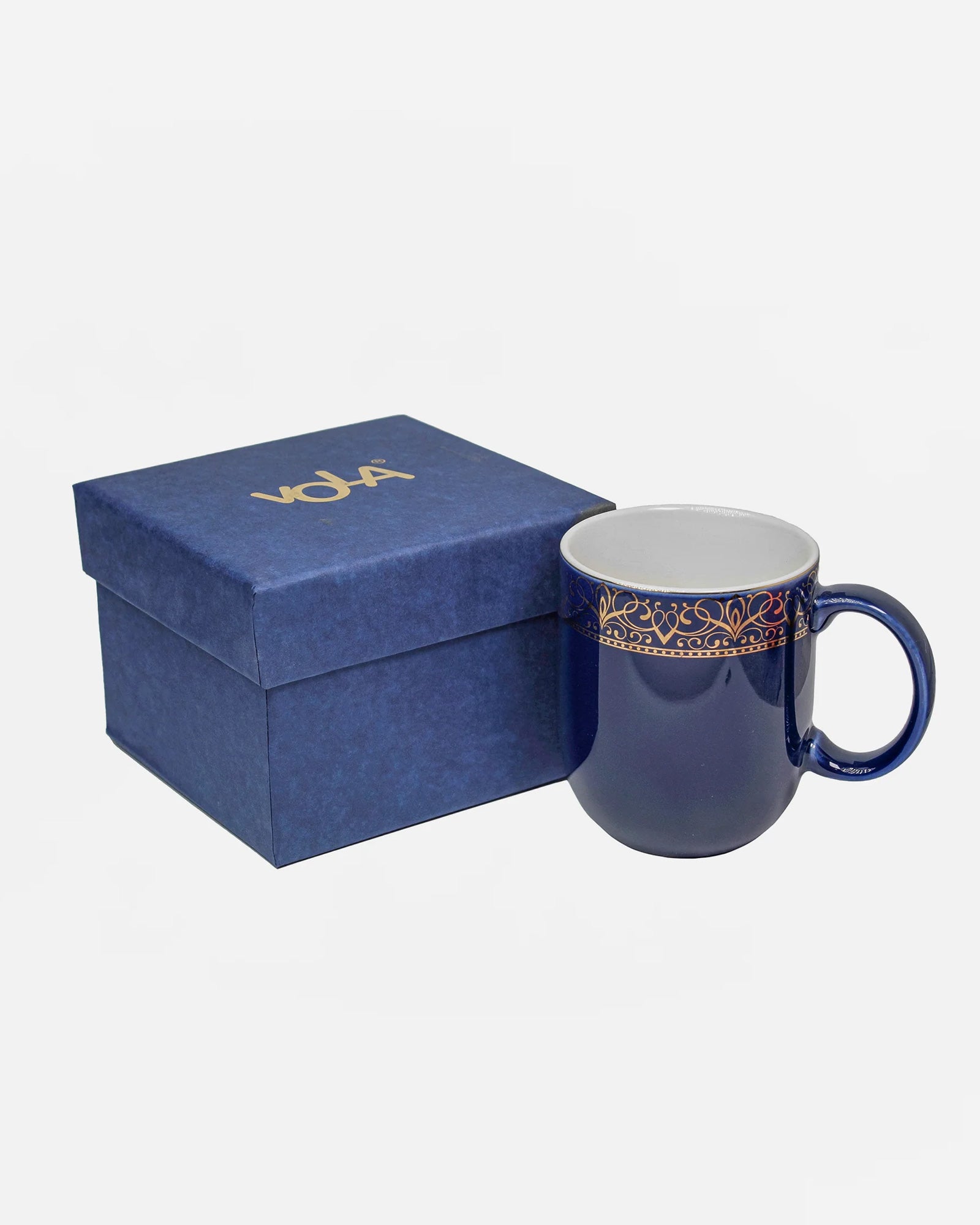 PRUSSIAN BLUE / Single pc * 300ml || Dazzle Heritage Superior Mug | Stylish Colors