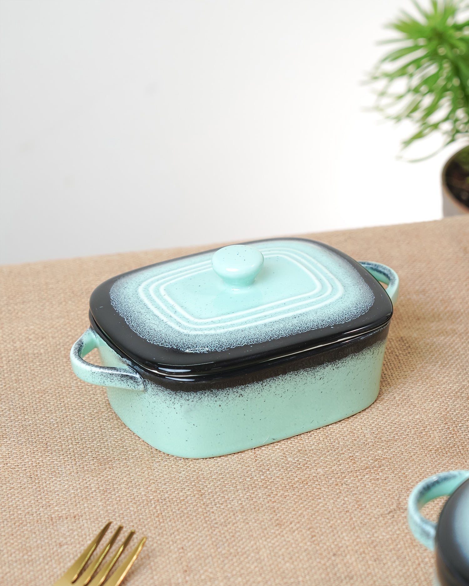 Mint green || Prisma Rectangle Casserole