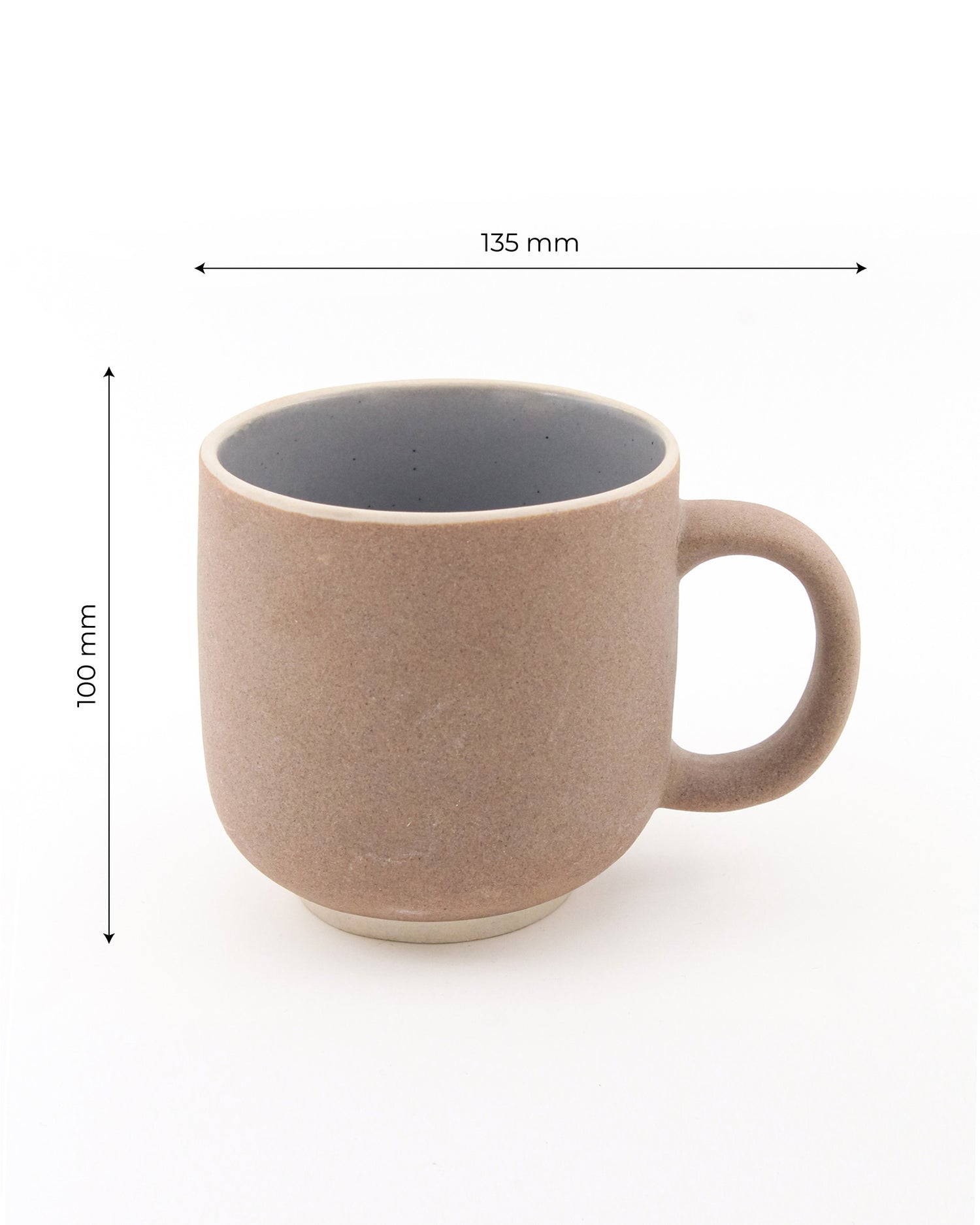 CLOUDY GREY / Single pc * 450ml || Elemental Shades Mug