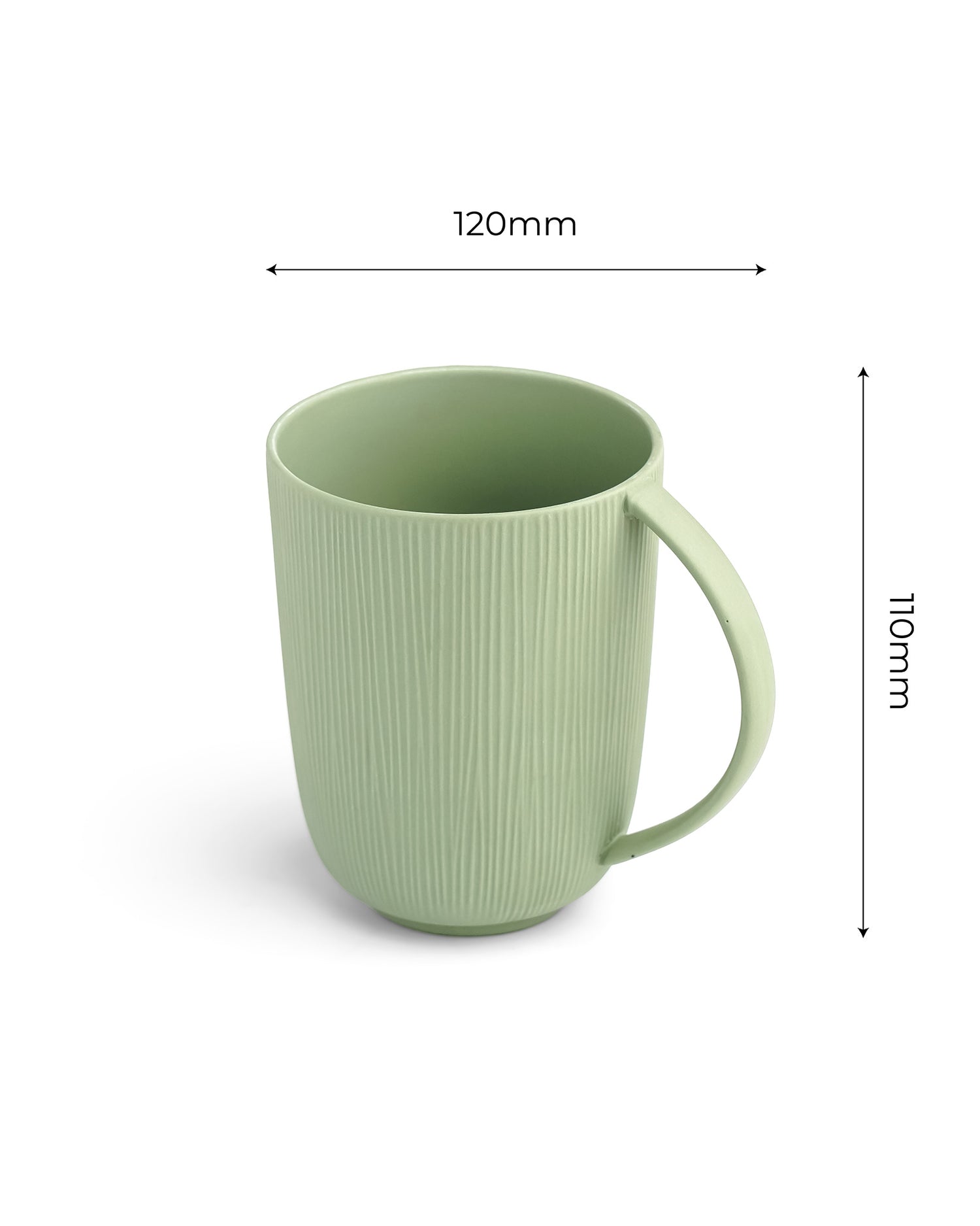 Moss || Vogue - Conical Mugs Set of 2