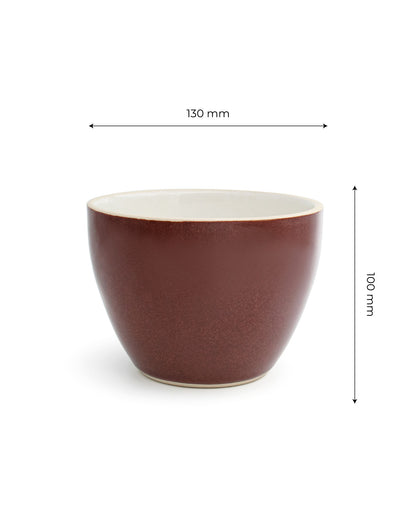 CHOCOLATE BROWN || Elemental Shades Deep Bowl