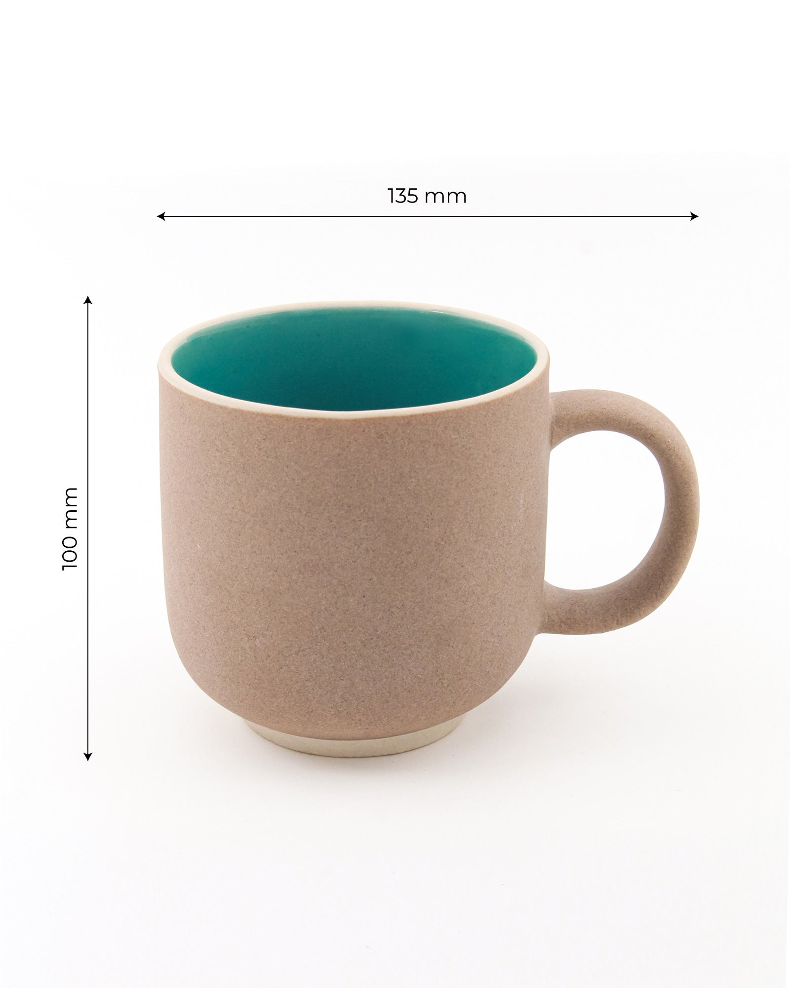 DARK CYAN / Single pc * 450ml || Elemental Shades Mug