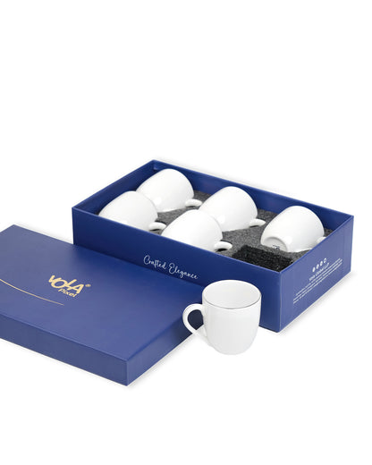 Platinum || Pristine - Mini - Sip Cup - Set of 6