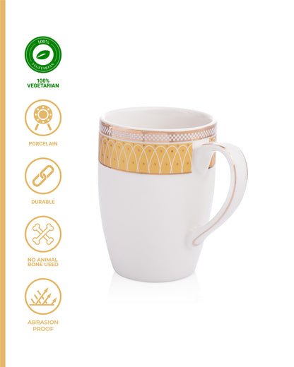 Ivory / Mustard / Set of 2 * 230ml || Stellar Collection || Mug _ Synergy