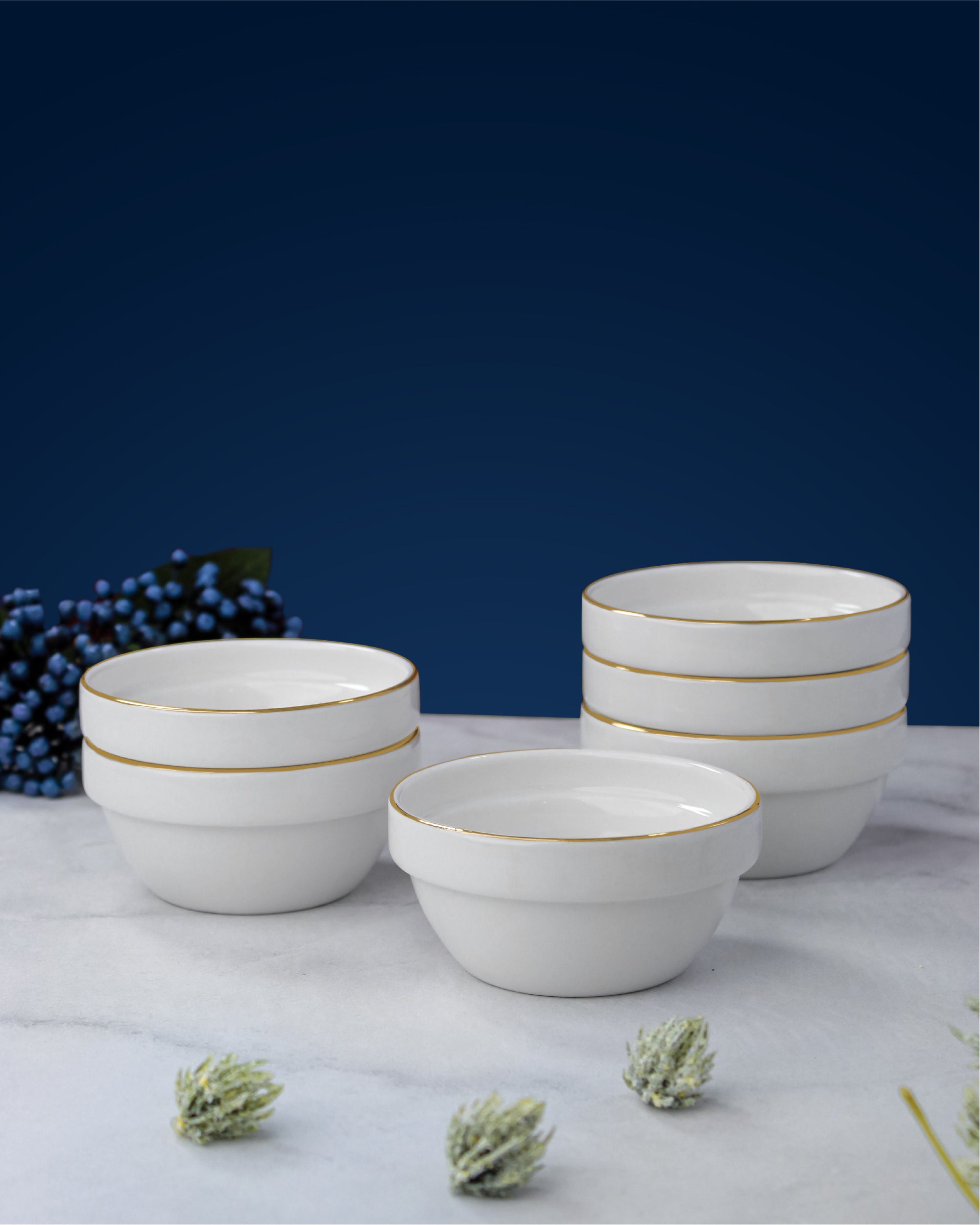 Pristine - StackEase Bowl - Set of 6 – Vola Global